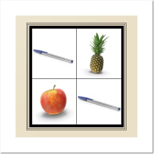 Pen Pineapple Apple Pen! Posters and Art